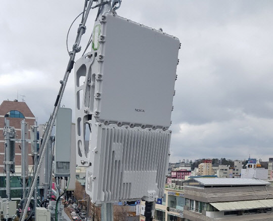 노키아와 KMW가 공동개발한 대용량 다중입출력장치